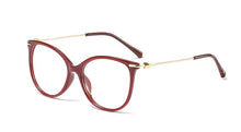 Load image into Gallery viewer, 45772 Cat Eye Anti-blue light Retro Glasses Frames Women Optical Computer EyeGlasses