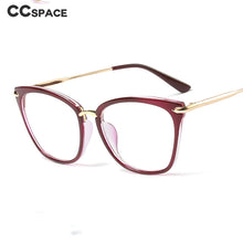 Load image into Gallery viewer, 45780 Cat Eye Anti-blue light Square Glasses Frames Men Women Optical Computer eyeGlasses
