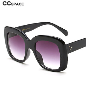 45805 Retro Big Frame Sunglasses Men Women 2023 Shades UV400 Vintage Glasses