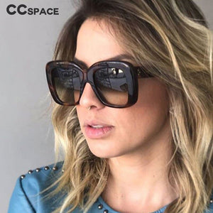 45805 Retro Big Frame Sunglasses Men Women 2023 Shades UV400 Vintage Glasses