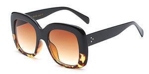 45805 Retro Big Frame Sunglasses Men Women 2023 Shades UV400 Vintage Glasses