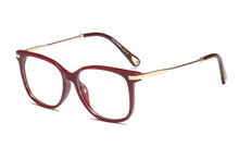 Load image into Gallery viewer, 45806 Retro Cat Eye Anti Blue Light Glasses Frames Men Women Square Optical Computer Glasses