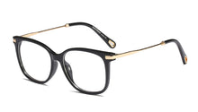 Load image into Gallery viewer, 45806 Retro Cat Eye Anti Blue Light Glasses Frames Men Women Square Optical Computer Glasses