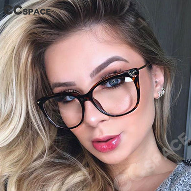 45818 TR90 Cat Eye Anti Blue Light Optical Glasses Frames Women Computer Eyeglasses
