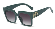 Load image into Gallery viewer, 45839 Big Letter F Retro Square Sunglasses Men Women Shades UV400 Vintage Glasses
