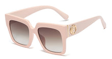Load image into Gallery viewer, 45839 Big Letter F Retro Square Sunglasses Men Women Shades UV400 Vintage Glasses
