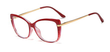 Load image into Gallery viewer, 45847 TR90 Retro Cat Eye Glasses Frames Men Women Optical Computer Glasses
