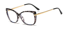 Load image into Gallery viewer, 45847 TR90 Retro Cat Eye Glasses Frames Men Women Optical Computer Glasses