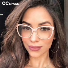 Load image into Gallery viewer, 45847 TR90 Retro Cat Eye Glasses Frames Men Women Optical Computer Glasses