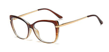 Load image into Gallery viewer, 45847 TR90 Retro Cat Eye Glasses Frames Men Women Optical Computer Glasses