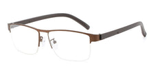Load image into Gallery viewer, 45849 TR90 Half Frame Retro Glasses Frames Men Women Optical Computer Glasses