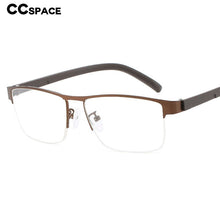 Load image into Gallery viewer, 45849 TR90 Half Frame Retro Glasses Frames Men Women Optical Computer Glasses