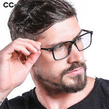 Load image into Gallery viewer, 45851 TR90 Square Simple Glasses Frames Men Women Optical Computer Glasses