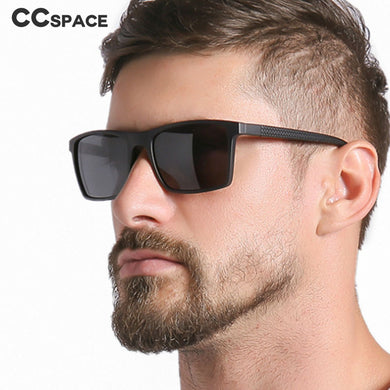 45862 TR90 Polarized Light Matte Sunglasses Men Women Shades UV400 Vintage Glasses