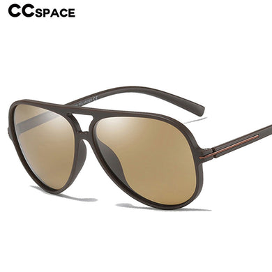 45866 TR90 Polarized Light Pilot Sunglasses Men Women Shades UV400 Vintage Glasses
