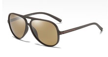 Load image into Gallery viewer, 45866 TR90 Polarized Light Pilot Sunglasses Men Women Shades UV400 Vintage Glasses
