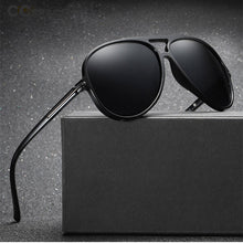 Load image into Gallery viewer, 45866 TR90 Polarized Light Pilot Sunglasses Men Women Shades UV400 Vintage Glasses