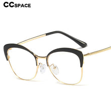Load image into Gallery viewer, 45889 Cat Eye Eyebrow Frame Glasses Frames Men Women Optical Computer Glasses