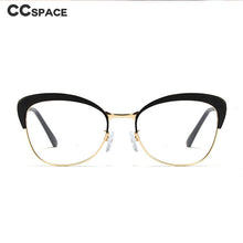Load image into Gallery viewer, 45889 Cat Eye Eyebrow Frame Glasses Frames Men Women Optical Computer Glasses