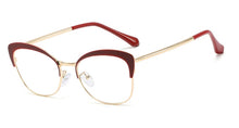 Load image into Gallery viewer, 45889 Cat Eye Eyebrow Frame Glasses Frames Men Women Optical Computer Glasses