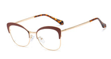 Load image into Gallery viewer, 45889 Cat Eye Eyebrow Frame Glasses Frames Men Women Optical Computer Glasses