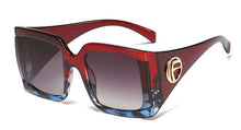 Load image into Gallery viewer, 45891 Big Frame Square Sunglasses Men Women Shades UV400 Vintage Glasses