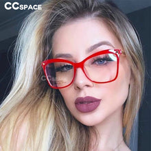 Load image into Gallery viewer, 45894 TR90 anti blue light Glasses Frames Women Optical retro Computer Glasses