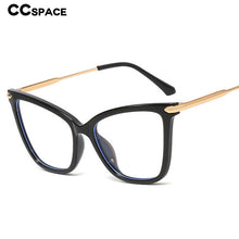 Load image into Gallery viewer, 45918 TR90  Anti Blue Light Big Cat Eye Glasses Frames Women Optical Computer EyeGlasses