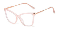Load image into Gallery viewer, 45918 TR90  Anti Blue Light Big Cat Eye Glasses Frames Women Optical  Computer EyeGlasses