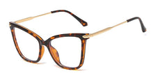Load image into Gallery viewer, 45918 TR90  Anti Blue Light Big Cat Eye Glasses Frames Women Optical  Computer EyeGlasses