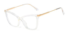 Load image into Gallery viewer, 45918 TR90  Anti Blue Light Big Cat Eye Glasses Frames Women Optical  Computer EyeGlasses
