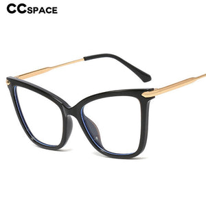45918 TR90  Anti Blue Light Big Cat Eye Glasses Frames Women Optical  Computer EyeGlasses