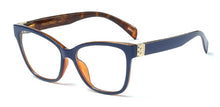 Load image into Gallery viewer, 45923 Retro Cat Eye Square Glasses Frames Men Women Optical Computer Glasses