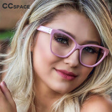Load image into Gallery viewer, 45923 Retro Cat Eye Square Glasses Frames Men Women Optical Computer Glasses