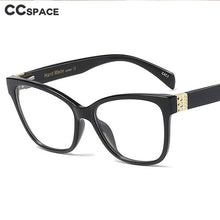 Load image into Gallery viewer, 45923 Retro Cat Eye Square Glasses Frames Men Women Optical Computer Glasses