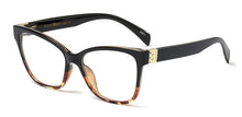 Load image into Gallery viewer, 45923 Retro Cat Eye Square Glasses Frames Men Women Optical Computer Glasses