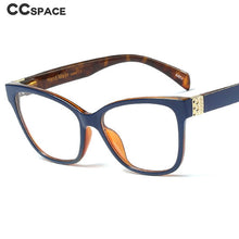 Load image into Gallery viewer, 45923 Retro Cat Eye Square Glasses Frames Men Women Optical Computer Glasses