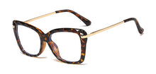 Load image into Gallery viewer, 45940 Anti-blue light TR90 Retro Crystal Cutting Glasses Frames Men Women Optical Computer Glasses