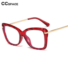 Load image into Gallery viewer, 45940 Anti-blue light TR90 Retro Crystal Cutting Glasses Frames Men Women Optical Computer Glasses
