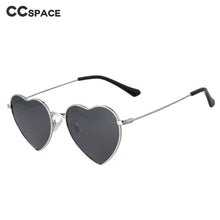 Load image into Gallery viewer, 45941 Heart Women Polarized Sunglasses Metal Frame Men Shades Uv400 Vintage Glasses