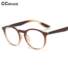 Load image into Gallery viewer, 45946 Round Cat Eye Vintage Glasses Frames Men Women Optical Computer Glasses