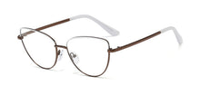 Load image into Gallery viewer, 45969 Cat Eye Retro Simple Glasses Frames Anti Blue Light Women Optical Computer Glasses