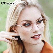 Load image into Gallery viewer, 45969 Cat Eye Retro Simple Glasses Frames Anti Blue Light Women Optical Computer Glasses