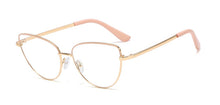 Load image into Gallery viewer, 45969 Cat Eye Retro Simple Glasses Frames Anti Blue Light Women Optical Computer Glasses