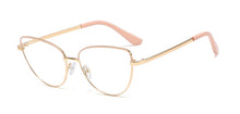 Carica l&#39;immagine nel visualizzatore di Gallery, 45969 Cat Eye Simple Glasses Frames Retro Men Women Optical Computer Glasses