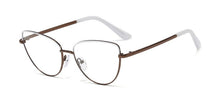 Carica l&#39;immagine nel visualizzatore di Gallery, 45969 Cat Eye Simple Glasses Frames Retro Men Women Optical Computer Glasses