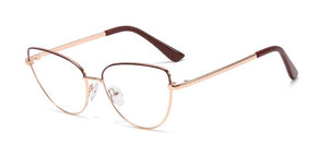 45969 Cat Eye Simple Glasses Frames Retro Men Women Optical Computer Glasses