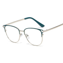 Load image into Gallery viewer, 45975 Anti-blue light Cat Eye Glasses Frames Men Women Optical Computer eyeGlasses