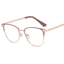 Load image into Gallery viewer, 45975 Anti-blue light Cat Eye Glasses Frames Men Women Optical Computer eyeGlasses