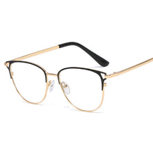 Load image into Gallery viewer, 45975 Anti-blue light Cat Eye Glasses Frames Men Women Optical Computer eyeGlasses